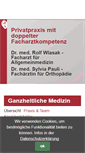 Mobile Screenshot of dr-wlasak.de